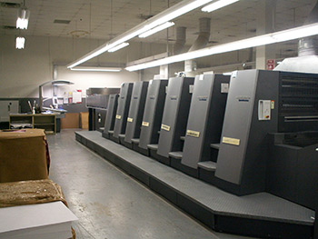 Printing Presses Installed
